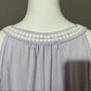 Vintage Carole Hochman Lavender Cotton Nightgown Sz- Medium
