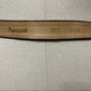 Vintage Accessocraft Taupe Double XX Skinny Leather Adjustable Belt