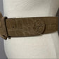 Vintage Chetta B Brown Genuine Leather Textured Wide Belt Sz-10