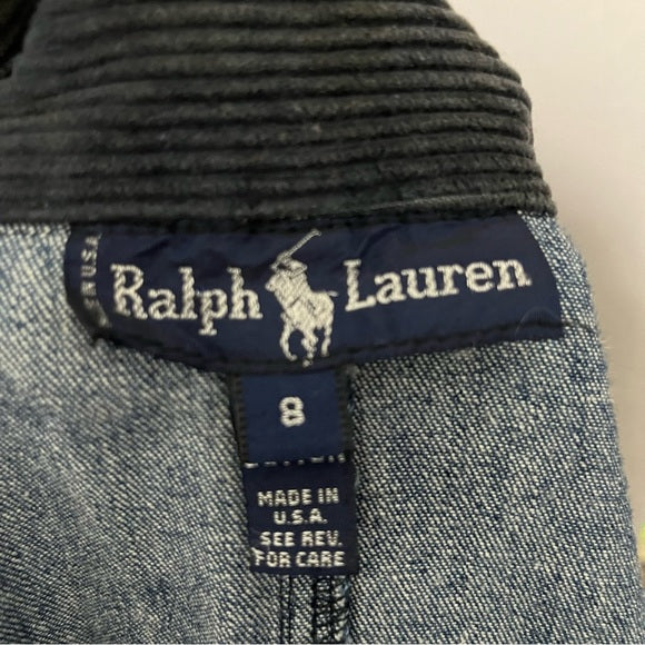 Vintage Ralph Lauren 100% Cotton Duster Jacket/Dress Sz-8