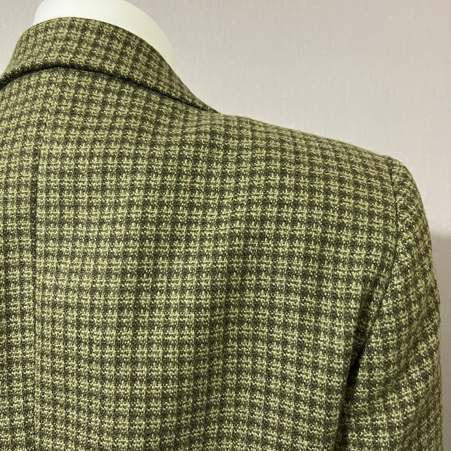 Vintage Jones New York Olive Green One Button Blazer Sz-8