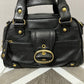 Max New York Black Mini Leather Hand Bag