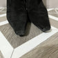 Stuart Weitzman Black Suede Leather Gore Tex Boot Sz-8 1/2