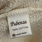 Pubenza Cream Cotton 2-PC Pant Lounge Set Sz-XL