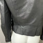 DKNY Lamb Skin Leather Moto Jacket Sz-Medium