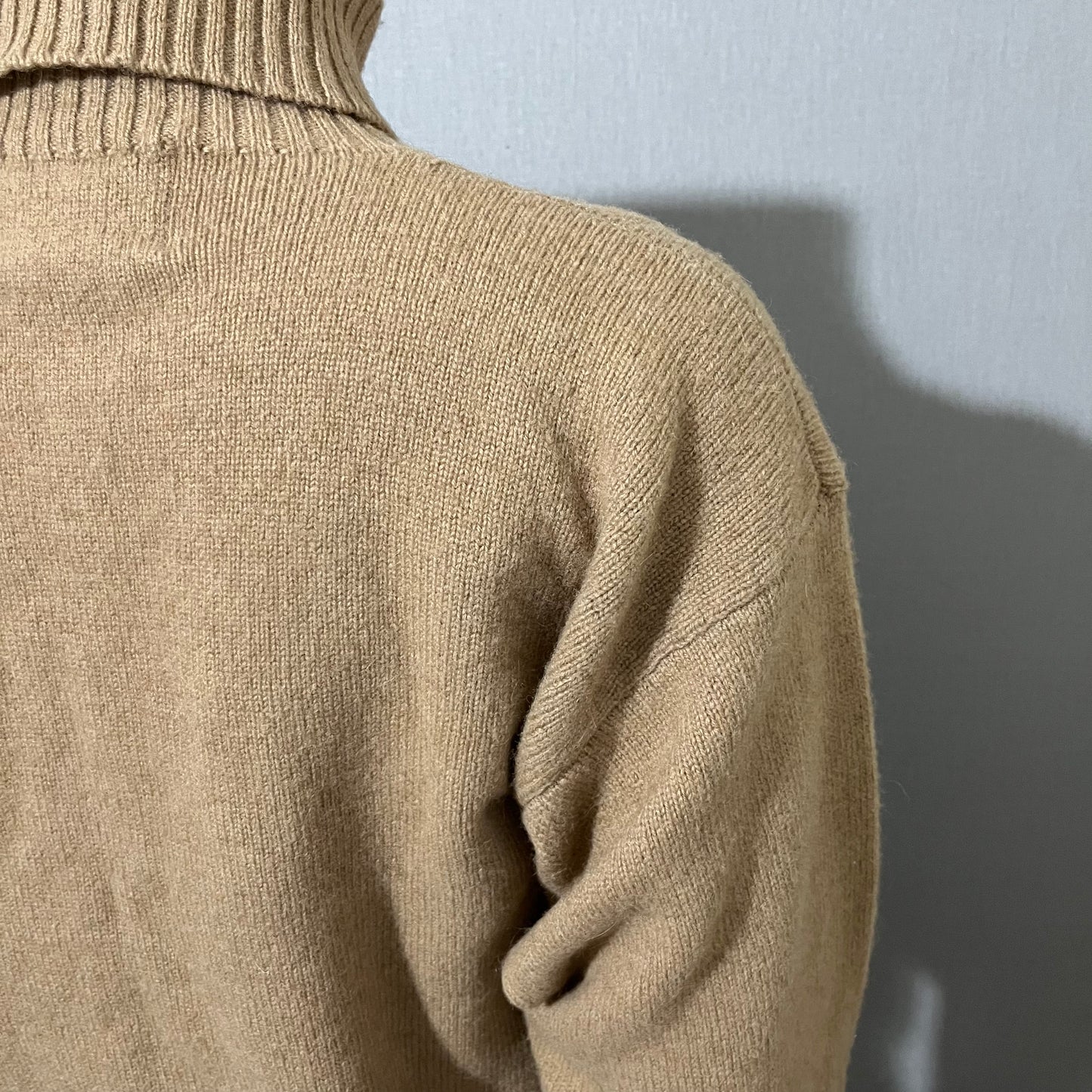 Ralph Lauren Camel Hair | Lambswool Turtleneck Sweater Sz- Small