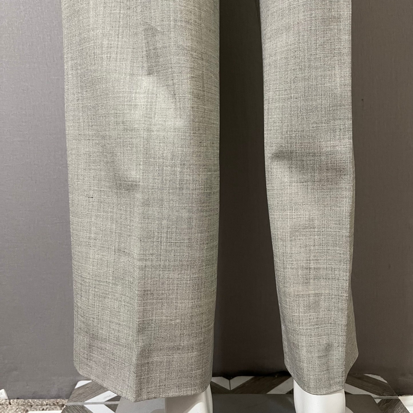 Gunext Fleece Wool Grey | Taupe Career Pants Sz-12