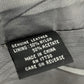 III State Black Longline Leather Jacket Sz-1X
