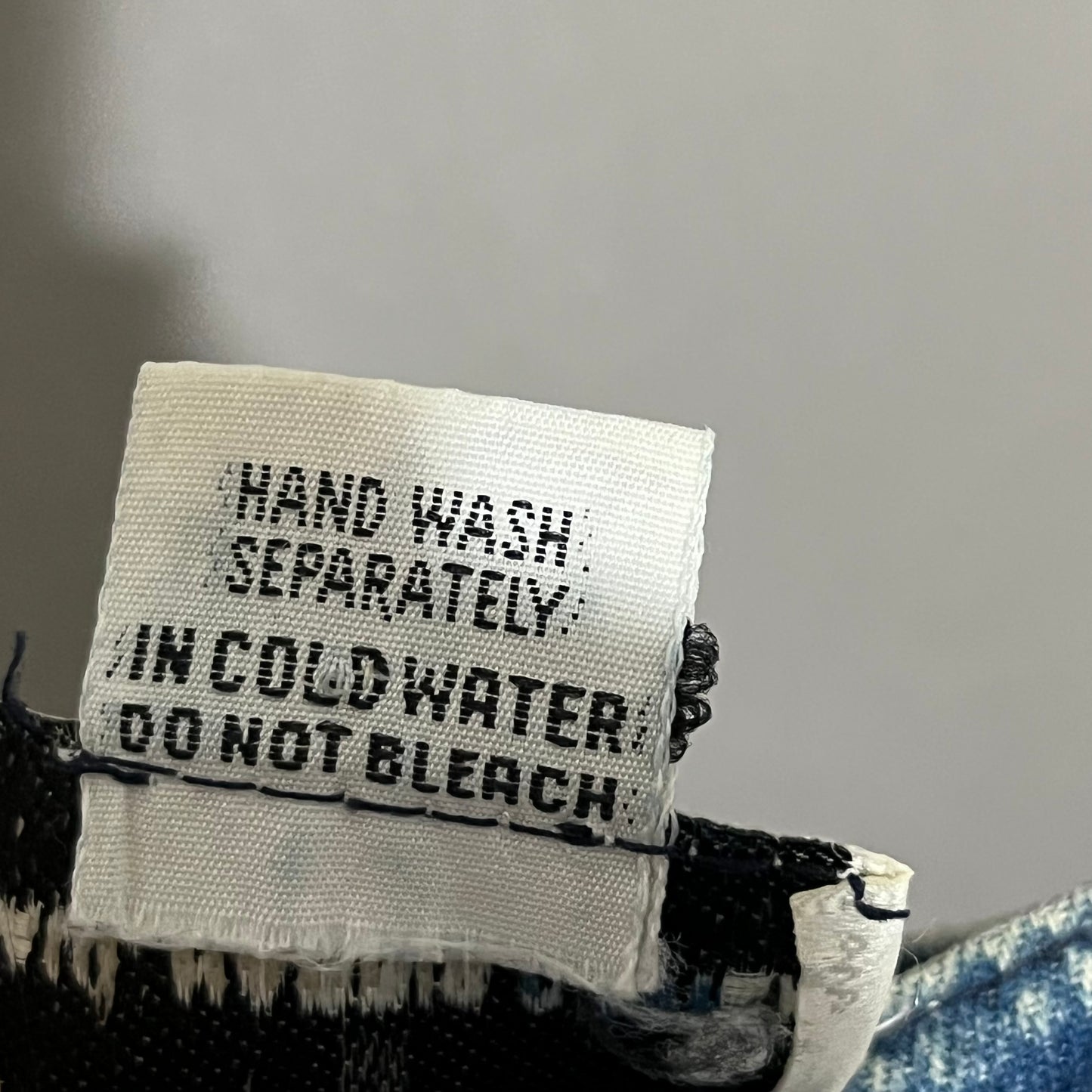 Vintage Denim Rare Open Stitched Cotton Vest Sz-Medium