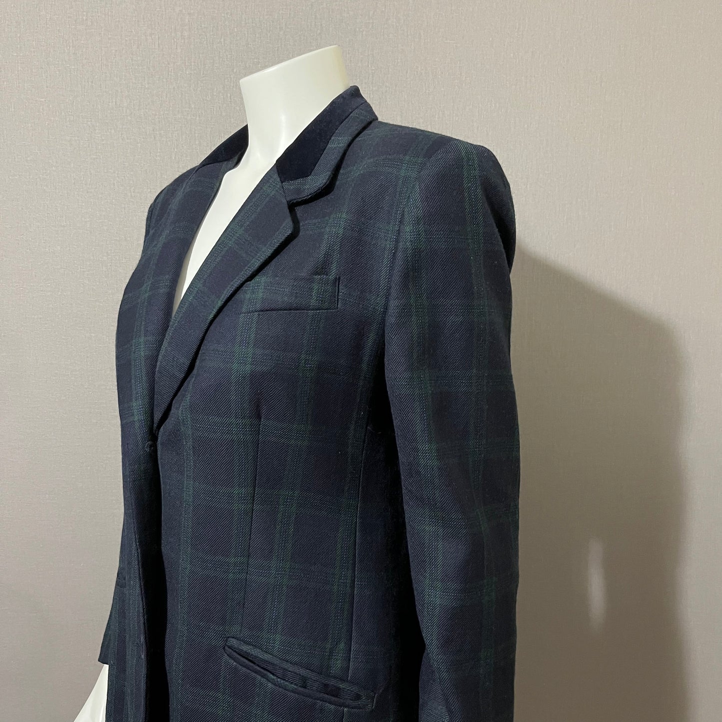 Talbots Plaid Petites Blazer Sz-10P