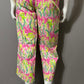 Lilly Pulitzer Multicolored Animal Print Cotton Capri Pant Sz-12