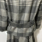 Wool Vintage Jacques Vert Plaid 2 Pc Skirt Suit Set Sz-16