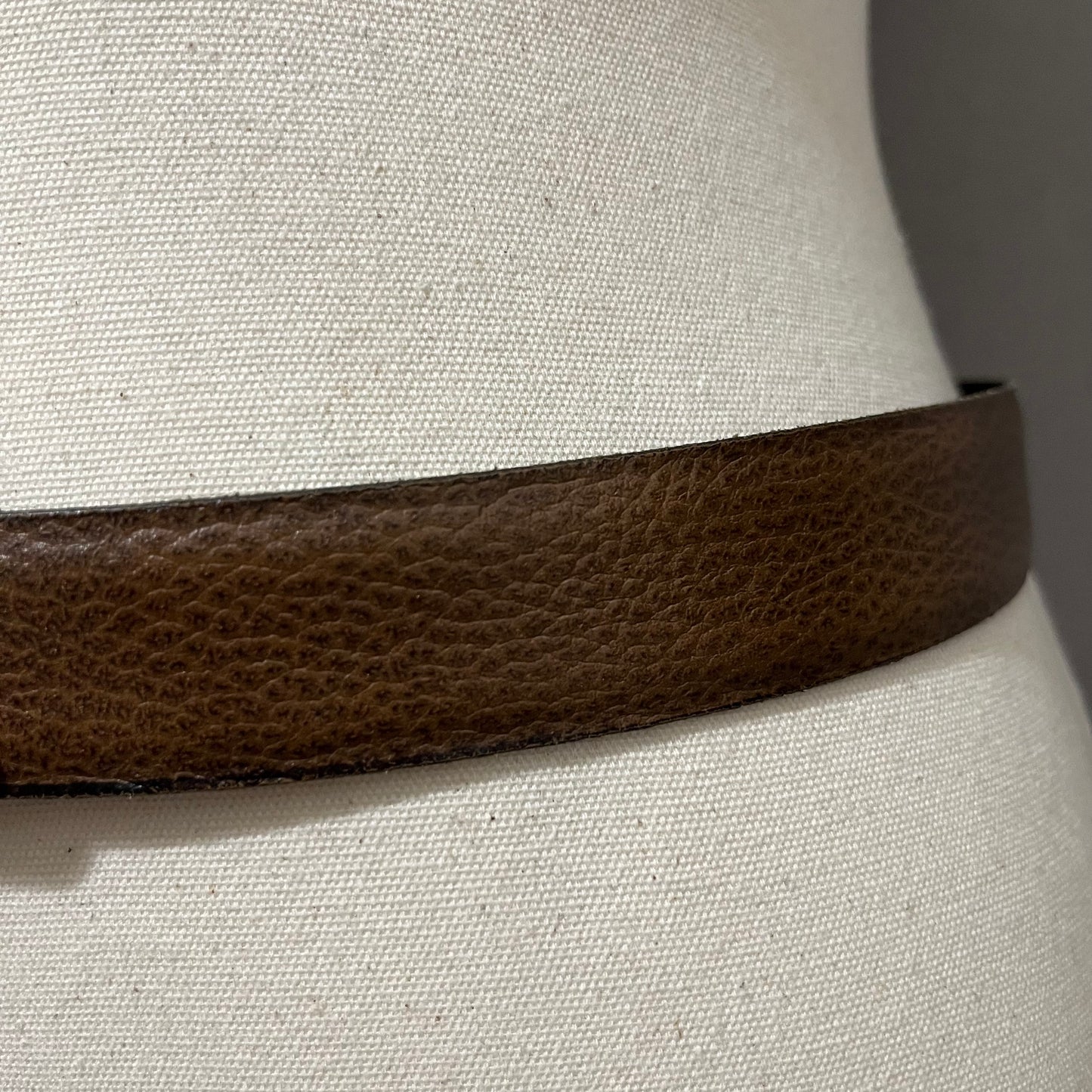 Vintage Black/Brown Reversible Leather Belt Sz-Medium/Large