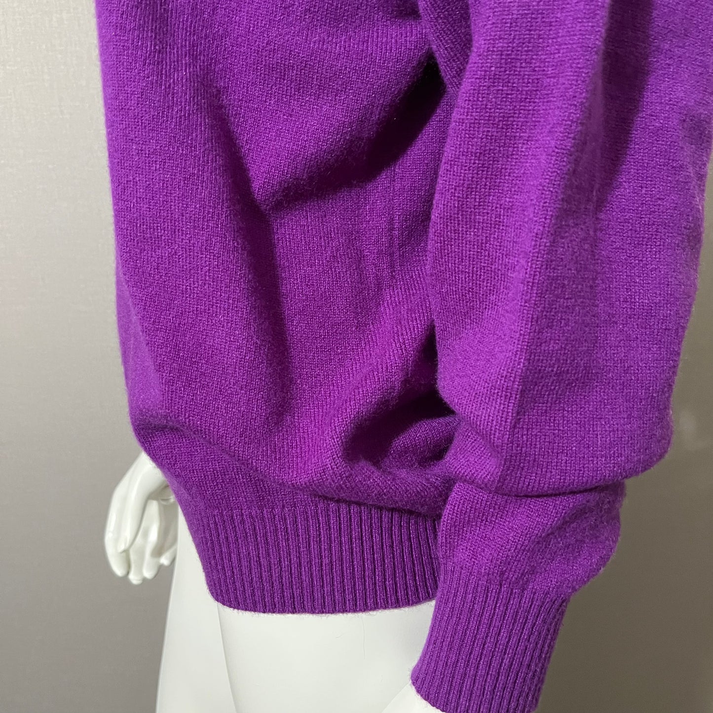 Vintage William Kasper 100% Pure Cashmere Turtleneck Sweater Sz-Medium