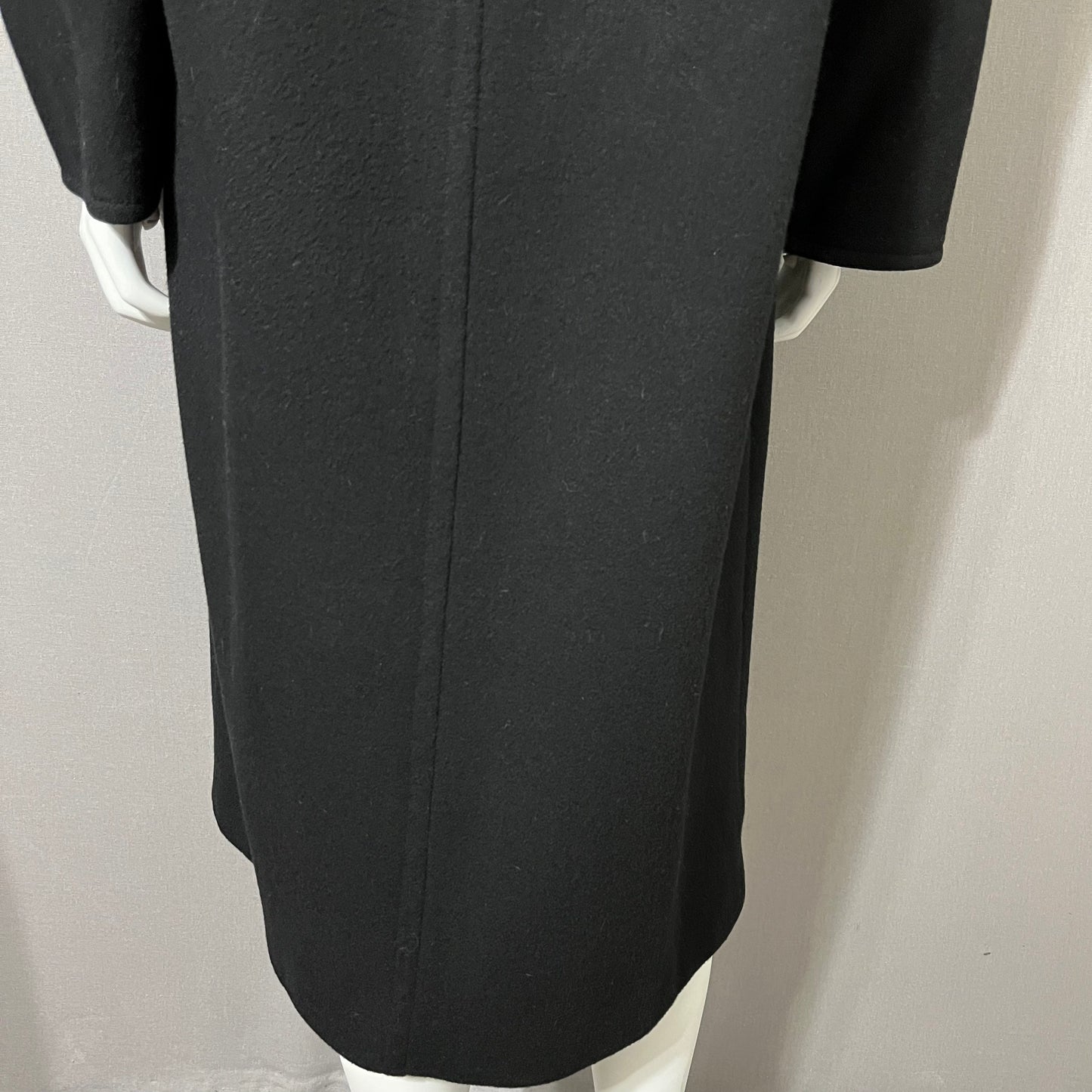 Vintage Evan Picone Wool Longline Coat Sz-Large (Petites)