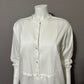 Banana Republic White Button Down Shirt/Dress Sz- Medium