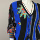 Vintage Diane Fres’ 2 Piece Silk Sweater & Skirt Set Sz-Large/Xtra Large