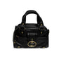 Max New York Black Mini Leather Hand Bag