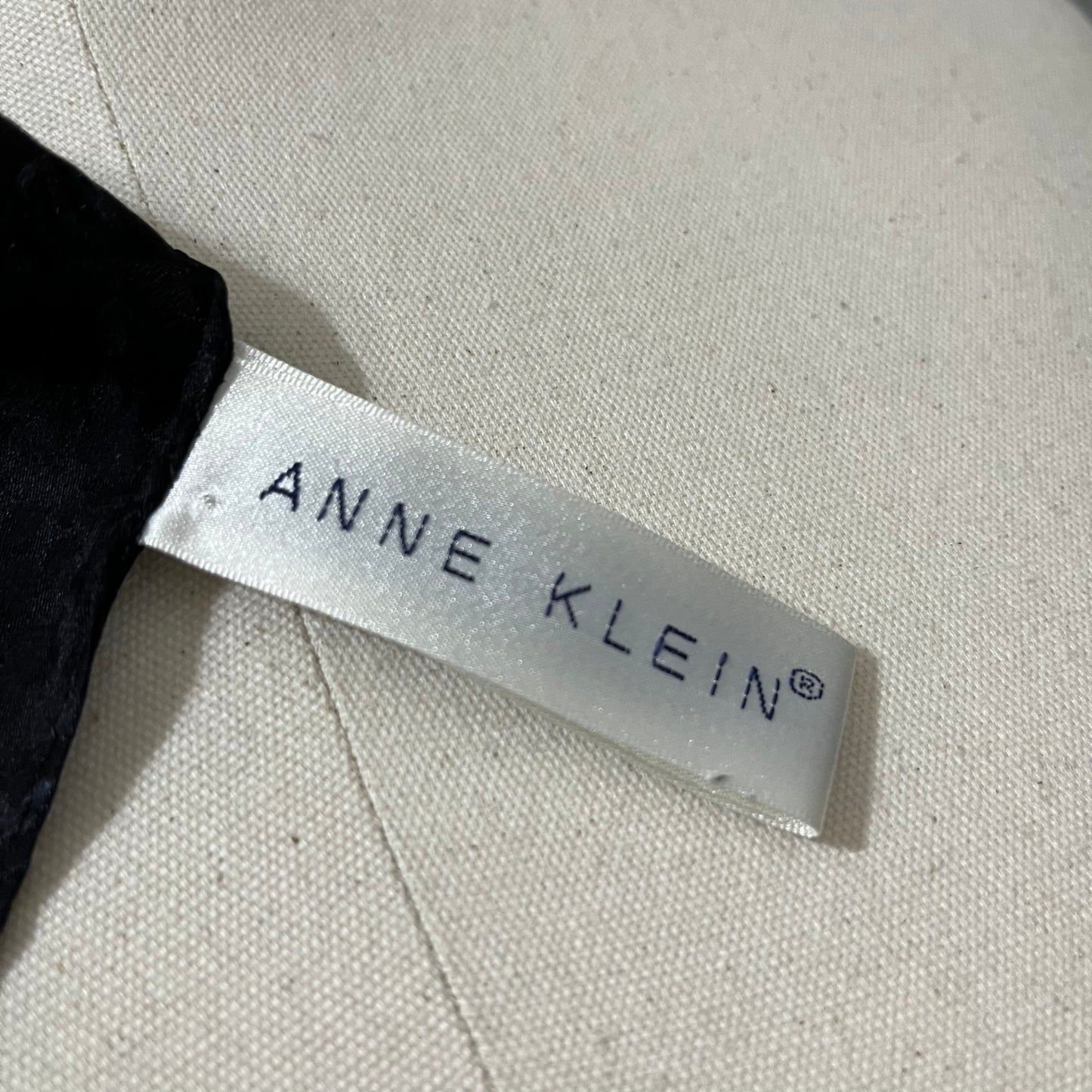 Vintage Anne Klein Nautical Themed 100% Silk Scarf