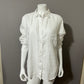 Tommy Bahama White Linen Button Down Shirt Sz-Large