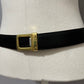 Vintage Black/Brown Reversible Leather Belt Sz-Medium/Large