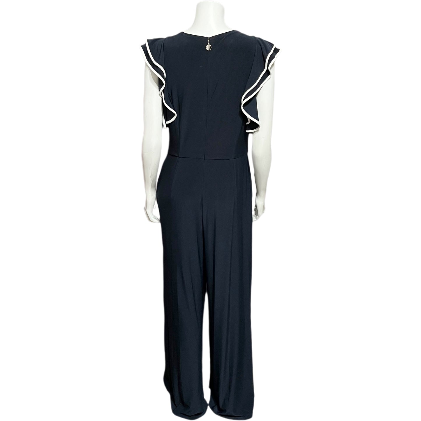 Tommy Hilfiger Navy Knit Jumpsuit Sz-12