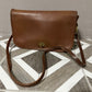 Vintage Coach Brown 9310 Crossbody Leather Handbag