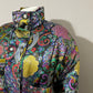 Vintage Bill Blass Paisley Peacock Feather Down Winter Coat Sz-Medium