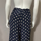Ralph Lauren Purple Label Navy Blue Silk Drawstring Pants Sz-Medium