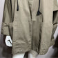 Marla Wynne Olive Green Cropped Cotton Jacket Plus Size Sz-3X