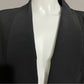 Diane Gillman Black Silk Blazer Plus Size Sz-2X