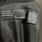 Diane Gillman Black Silk Blazer Plus Size Sz-2X