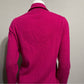 Sutton Studio Fushia Button Front Cashmere Sweater Sz-Large Petite