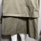 Marla Wynne Olive Green Cropped Cotton Jacket Plus Size Sz-3X