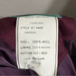 Harve Benard Burgundy Wool Woman’s Trench Coat Size 16/18