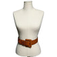 Talbots Brown Lizard Grain Belt Sz-Small