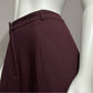 Anne Klein Burgundy Wool Pants Sz-12P