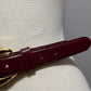 Vintage Ginnie Johanson Merlot Belt Sz-Medium