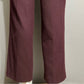 Anne Klein Burgundy Wool Pants Sz-12P