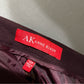 Anne Klein Burgundy Wool Pants Sz-12P