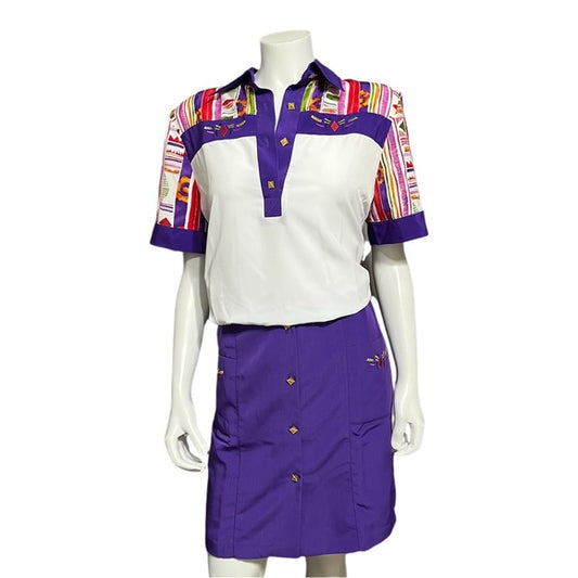 Vintage Brenda Goode 2 pc Skort Set