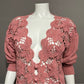 Vintage Melbourne Elements Mauve Pink Ramie | Cotton Cardigan