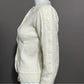 Vintage It’s Pure Gold Cream Grandma Sweater