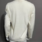 Vintage Adrian Dilafield V-Neck Floral Beaded Sweater