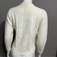 Vintage It’s Pure Gold Cream Grandma Sweater