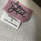 Vintage Adrian Dilafield V-Neck Floral Beaded Sweater