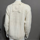Vintage Joyce Cream Ramie | Cotton Chunky Knit Cardigan