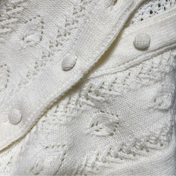 Vintage It’s Pure Gold Cream Grandma Sweater