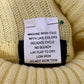 Vintage Salon Studio Yellow Sequins Lightweight Turtleneck