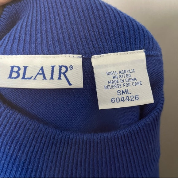 Vintage Blue Blair Soft Mock Neck Sweater